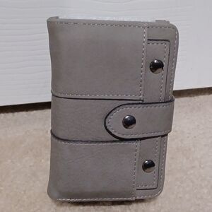 Genuine Tan Leather Wallet, RFID Blocking